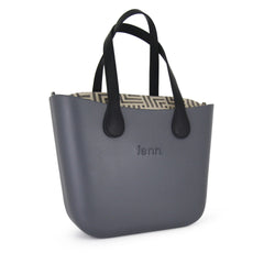 Fenn 1262 Charcoal P3-3 Option 1 Silver Zip Black