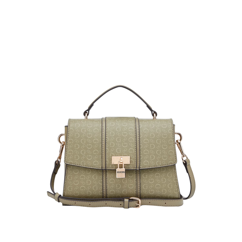 Guess Emberly Top Handle Crossbody Light Musk