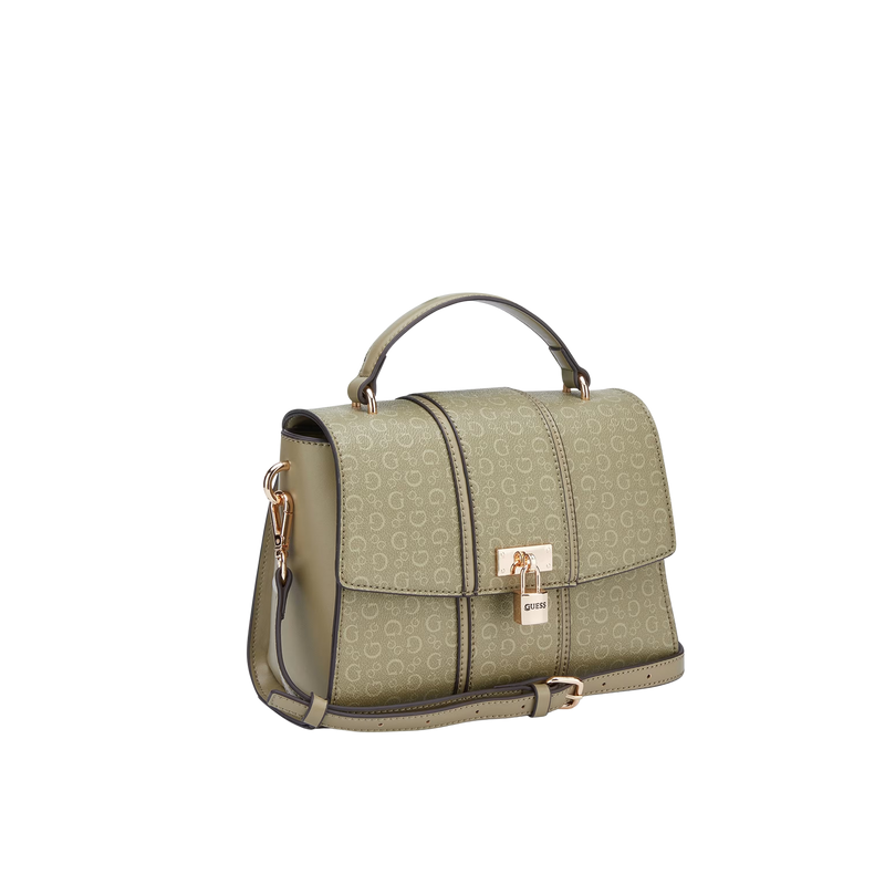 Guess Emberly Top Handle Crossbody Light Musk