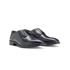 Hush Puppies Hpm00906 Mens Lebron Leather Shoes Black