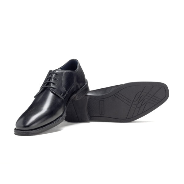 Hush Puppies Hpm00906 Mens Lebron Leather Shoes Black