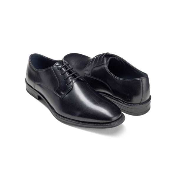 Hush Puppies Hpm00906 Mens Lebron Leather Shoes Black