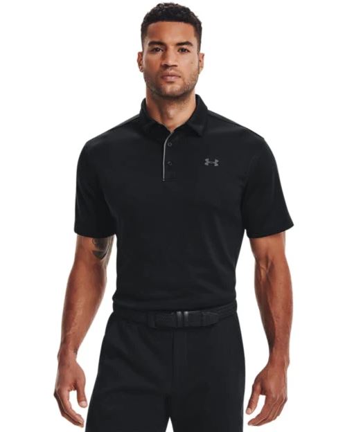 Under Armour 1290140 Tech Polo Mens 001 Black