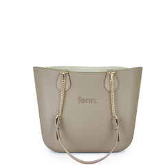 Fenn 1292 Stone Beige Gold Zip /Lstone/Goldchain