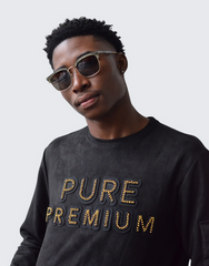 Pure Premium Black Trevigio Swearter