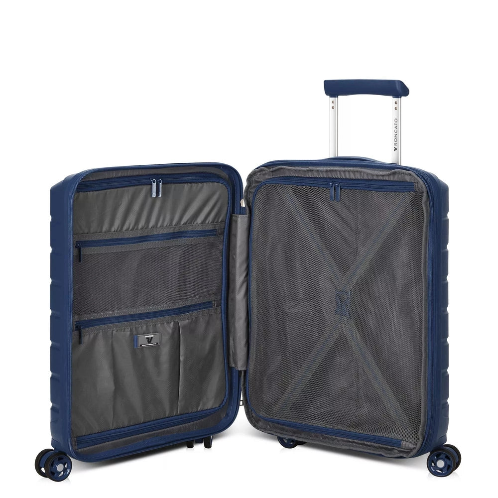 Roncato B-Flying Move Spinner 4 Wheeler Expandable In Night Blue