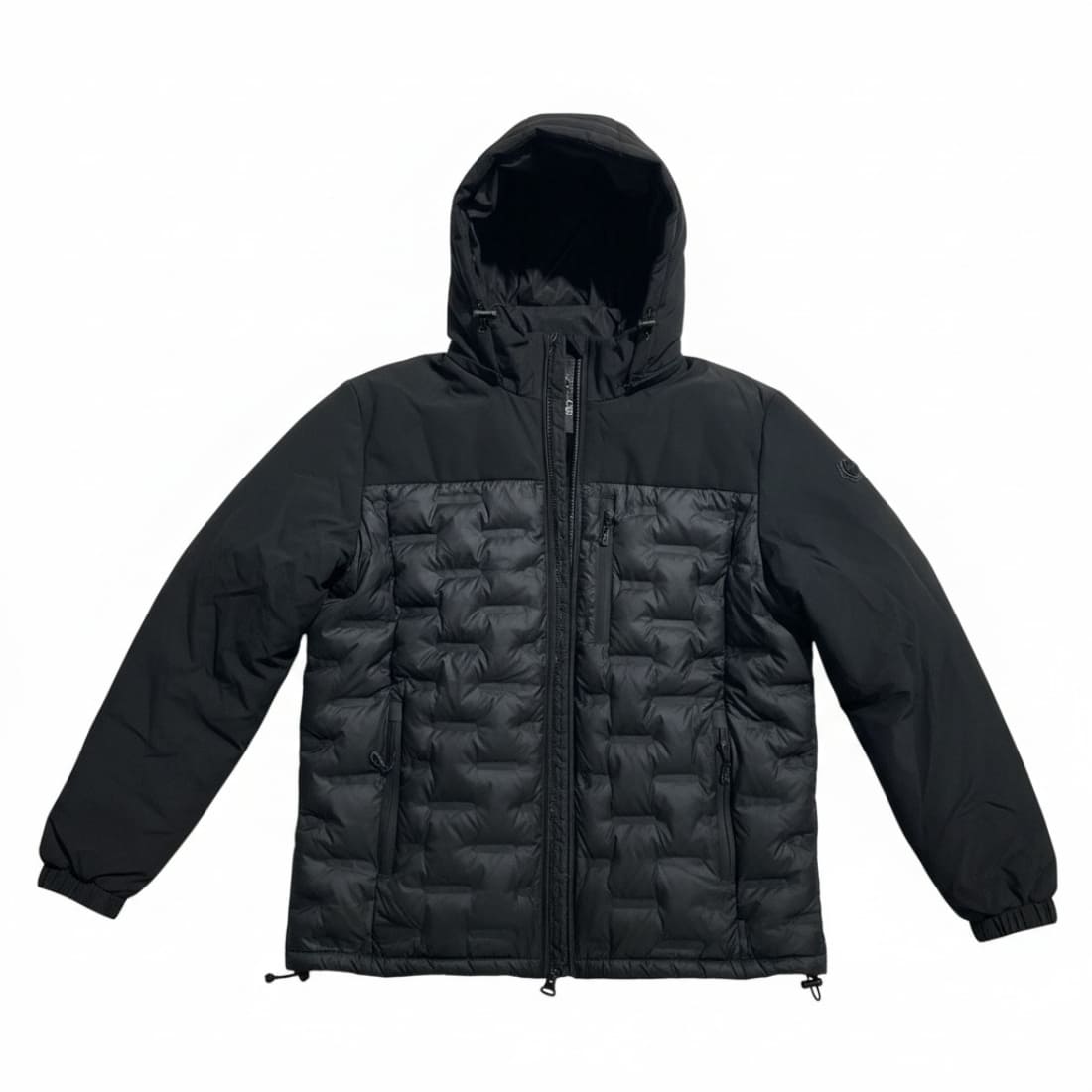 Pure Premium Mens Volo Puffer Jacket  In Black