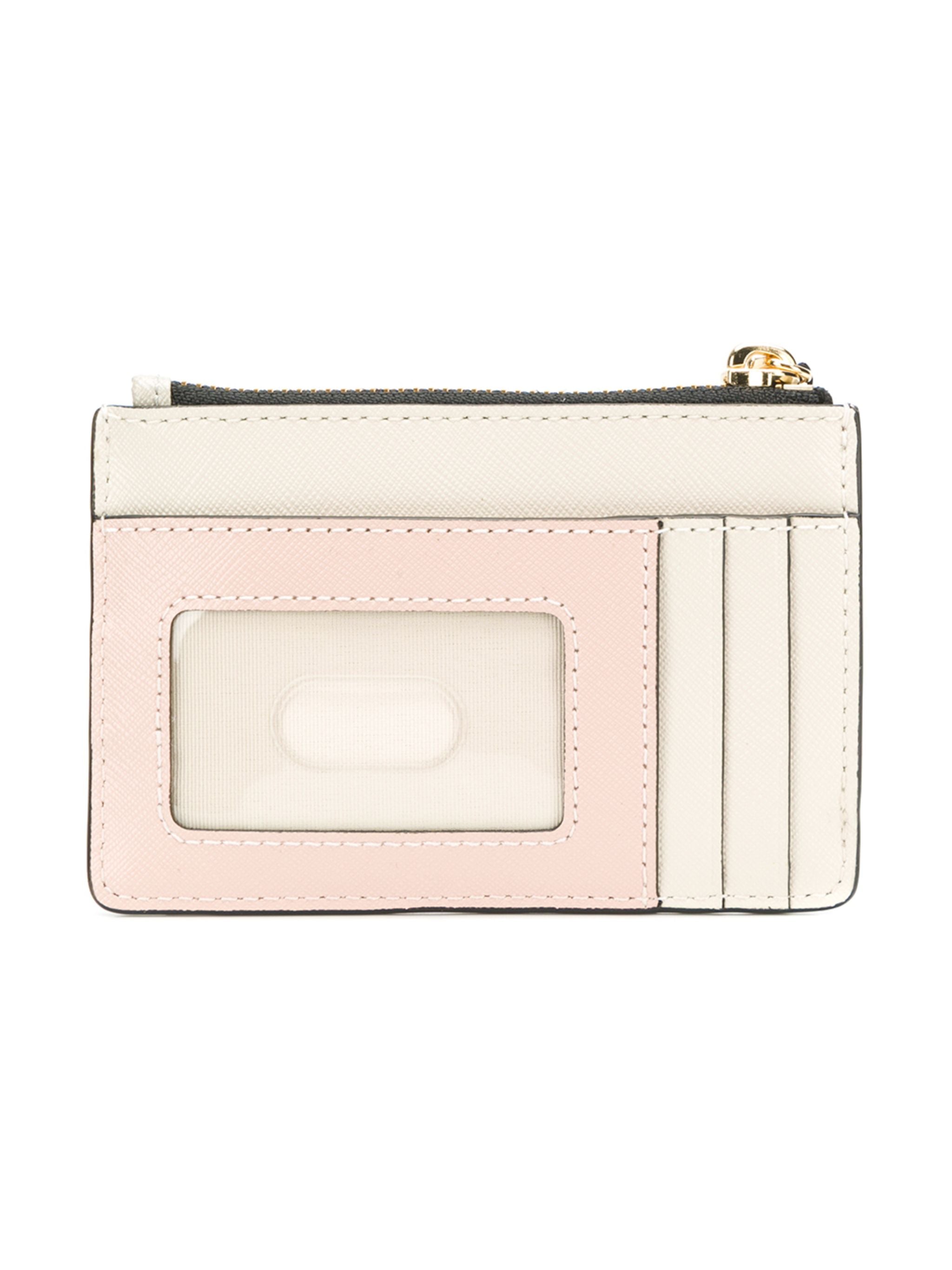 Marc Jacobs  Snapshot Cb Top Zip Wallet Cream