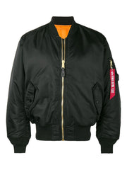 Alpha Unisex Classic Reversible Jackets In Black