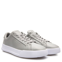 Tommy Hilfiger Fm051200 Mens Court Leather Sneaker Grey/White