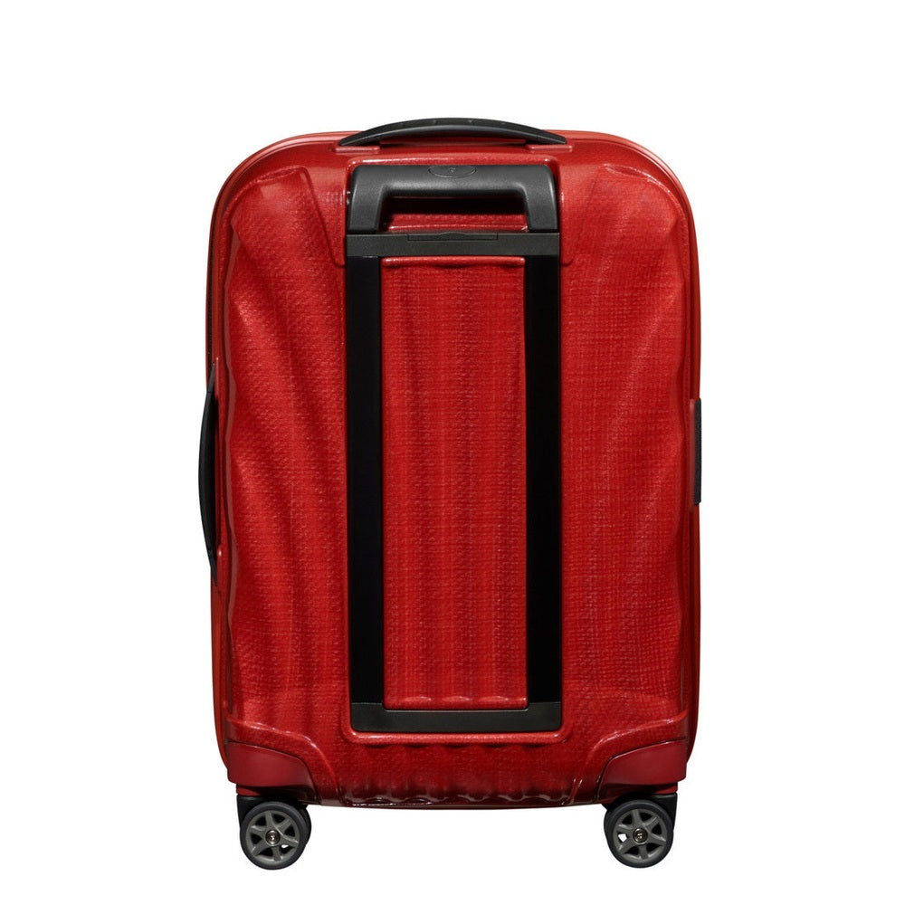Samsonite C Lite Spinner Trolley Bag In Chili Red