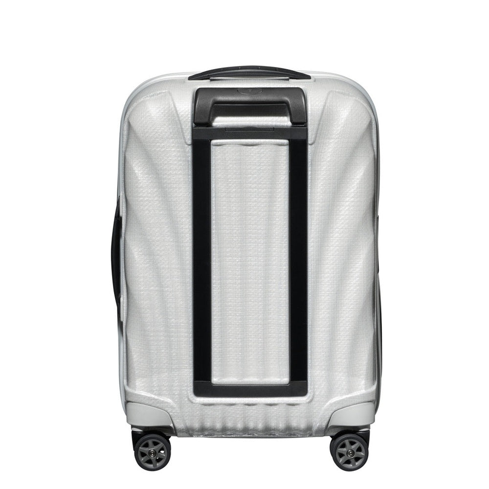 Samsonite C Lite Spinner Trolley Bag In Off White