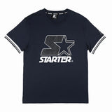 Starter Mens Bold Logo T-Shirt In Navy & White