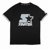 Starter Mens Bold Logo T-Shirt In Black Multi