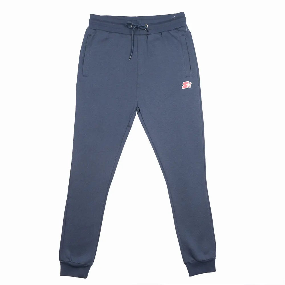 Starter Mens USA Fleece Track Pants In Navy