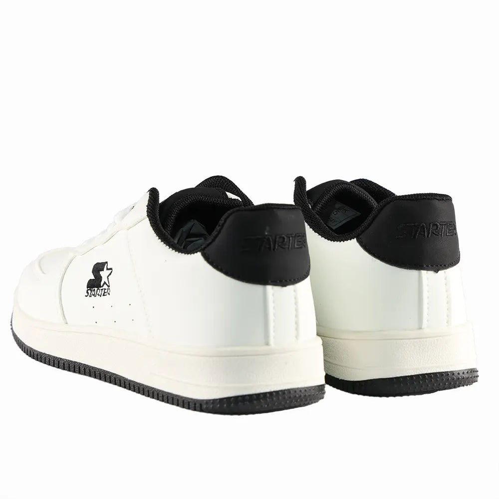 Starter Mens Dues Shoes In Black & White