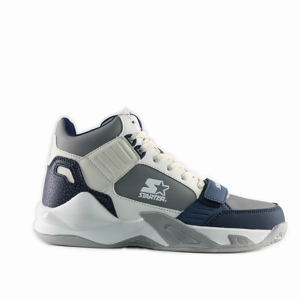 Starter Mens Clement Hi Uni Sneakers In White & Blue