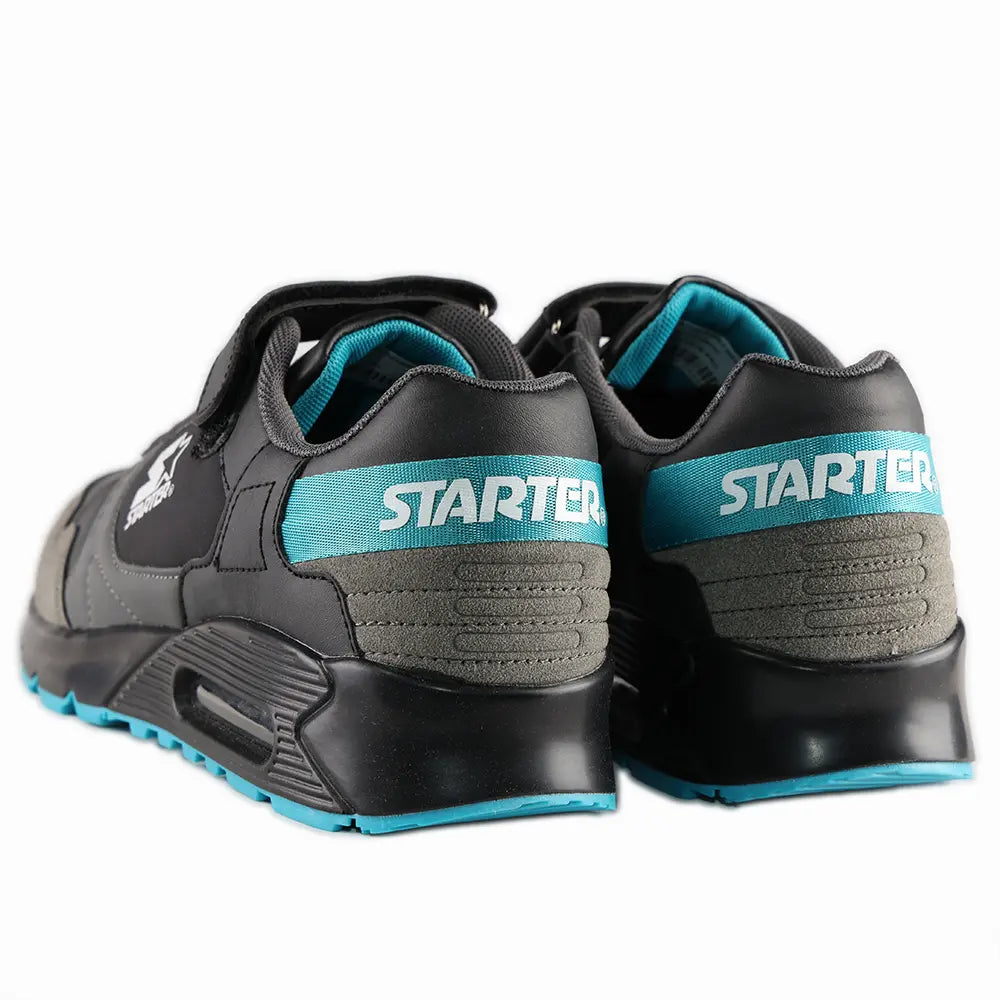 Starter Mens Bubble Sneakers In Black & Teal