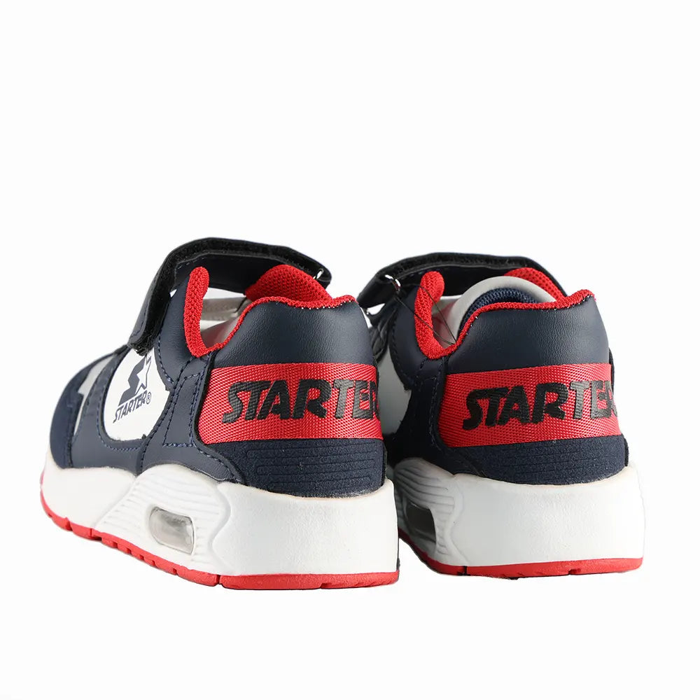 Starter Boys Bubble Sneaker PS In White/Red/Navy