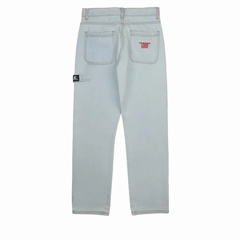 Starter Mens Star I Jeans In Light Blue