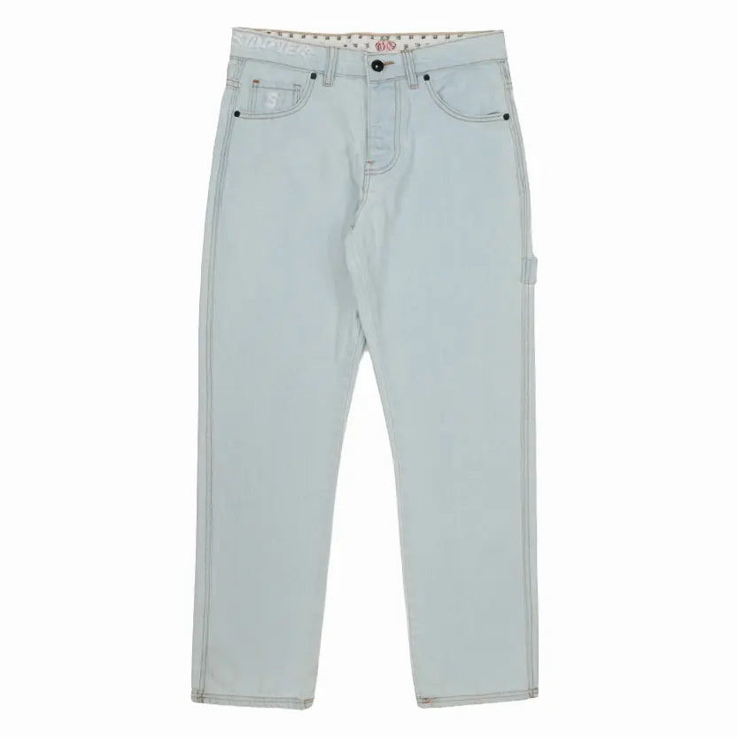 Starter Mens Star I Jeans In Light Blue