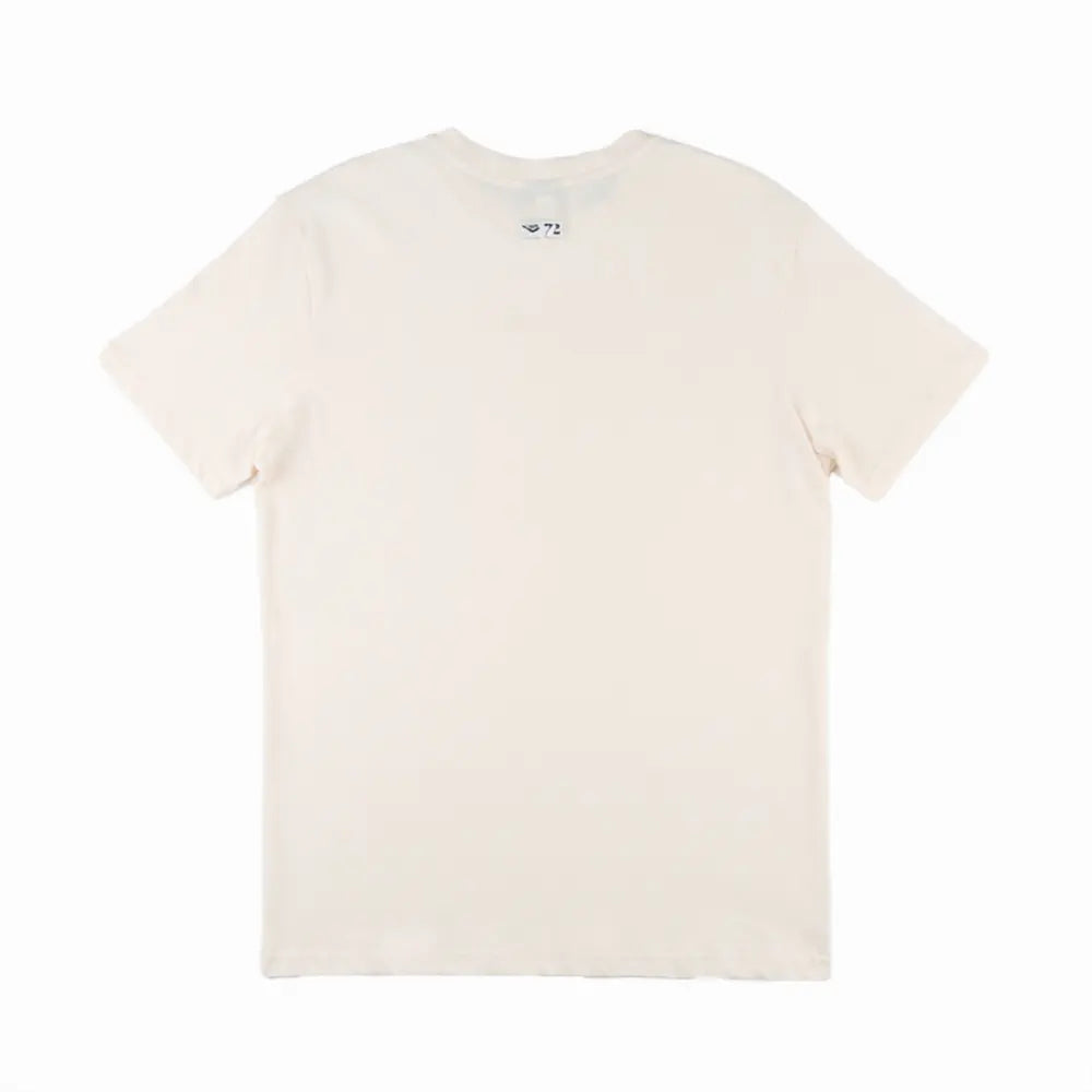 Pony Mens Uni T-Shirt In Beige & Navy