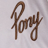 Pony Mens Turbo Shorts In Beige & White