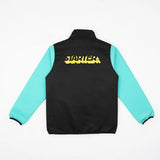 Starter Boys Windbreaker Jacket In Black & Teal