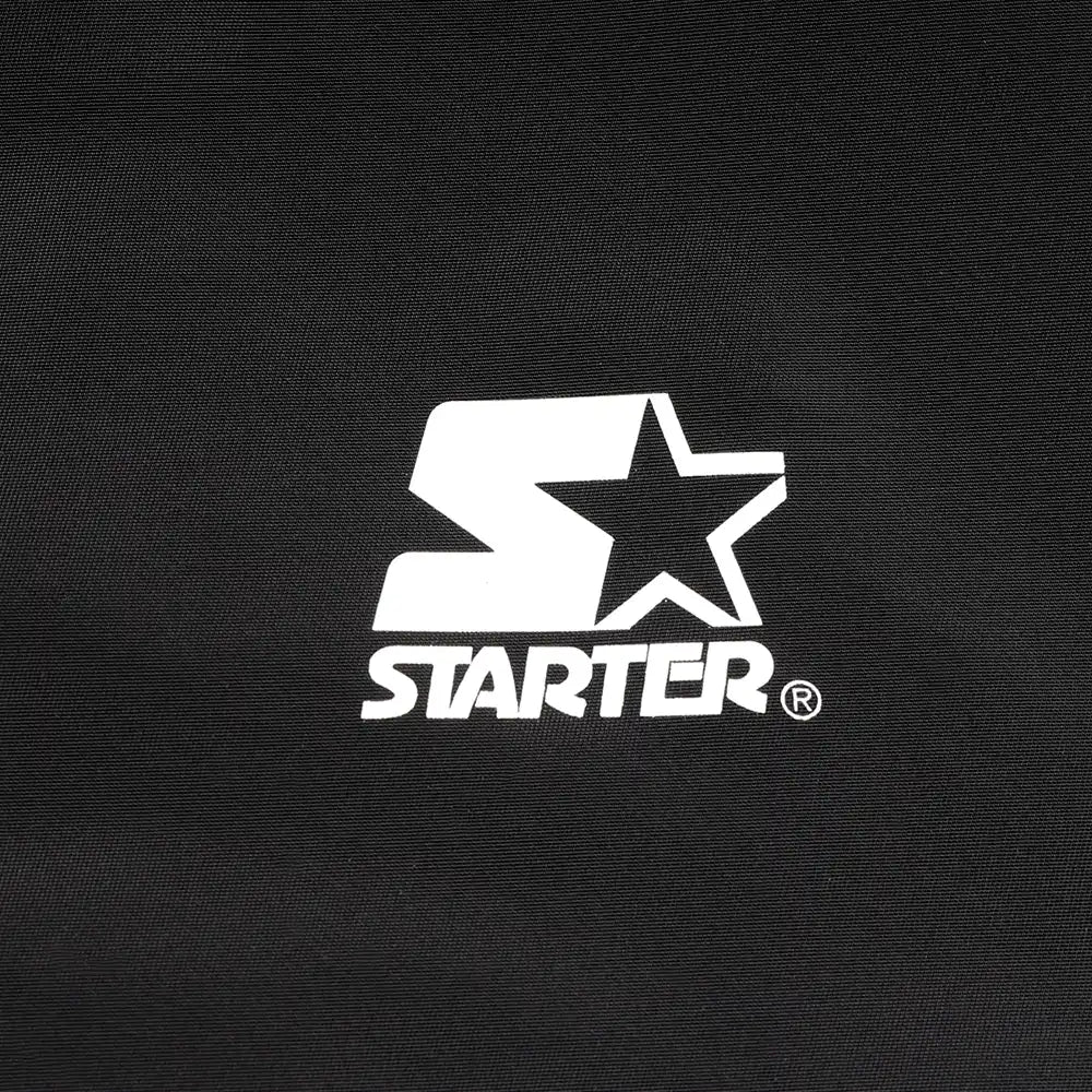 Starter Boys Windbreaker Jacket In Black & Teal