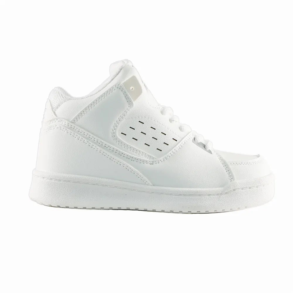 Starter Boys Breakdown Sneaker Shoes In White & Grey