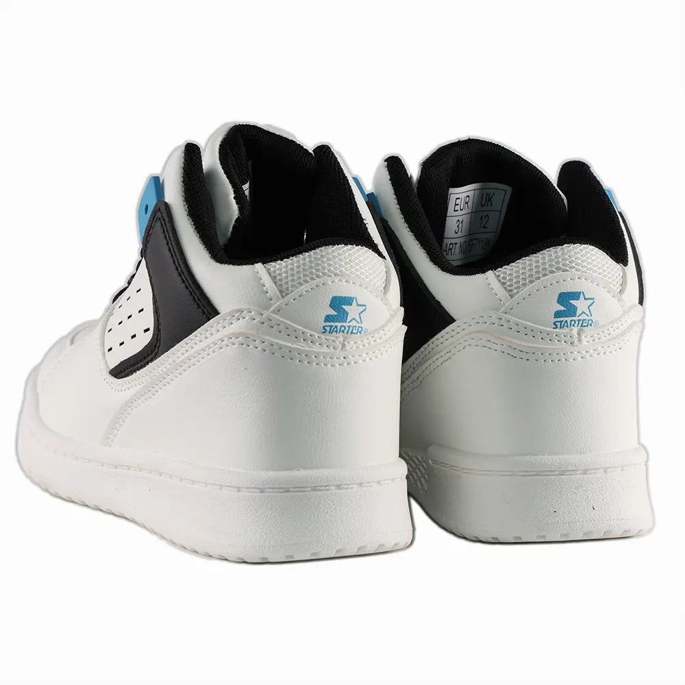 Starter Boys Breakdown Shoes in White & Black