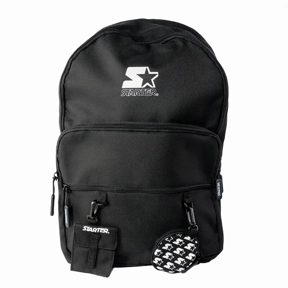 Starter Fashion Logo Backpack In Black