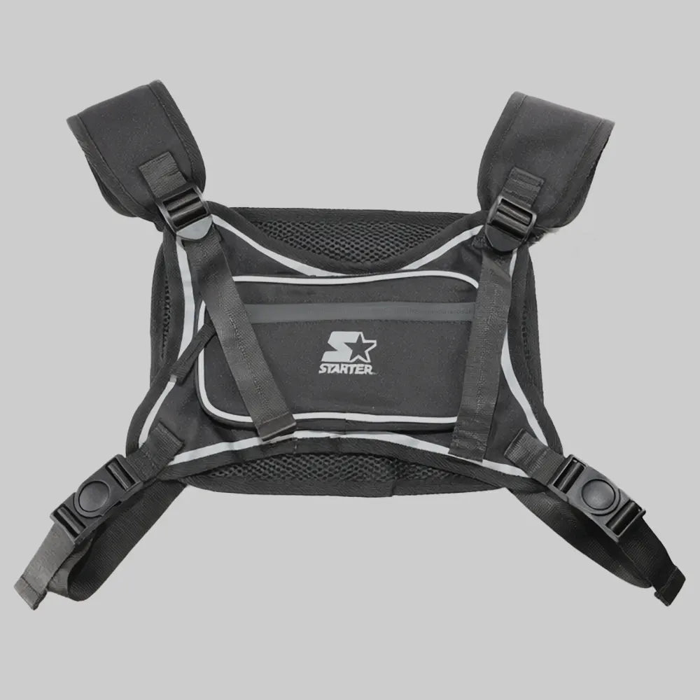 Starter Running Tea Rig Vest In Black