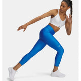 Under Armour Womens HeatGear® Armour Hi-Rise Ankle Leggings In Royal Blue