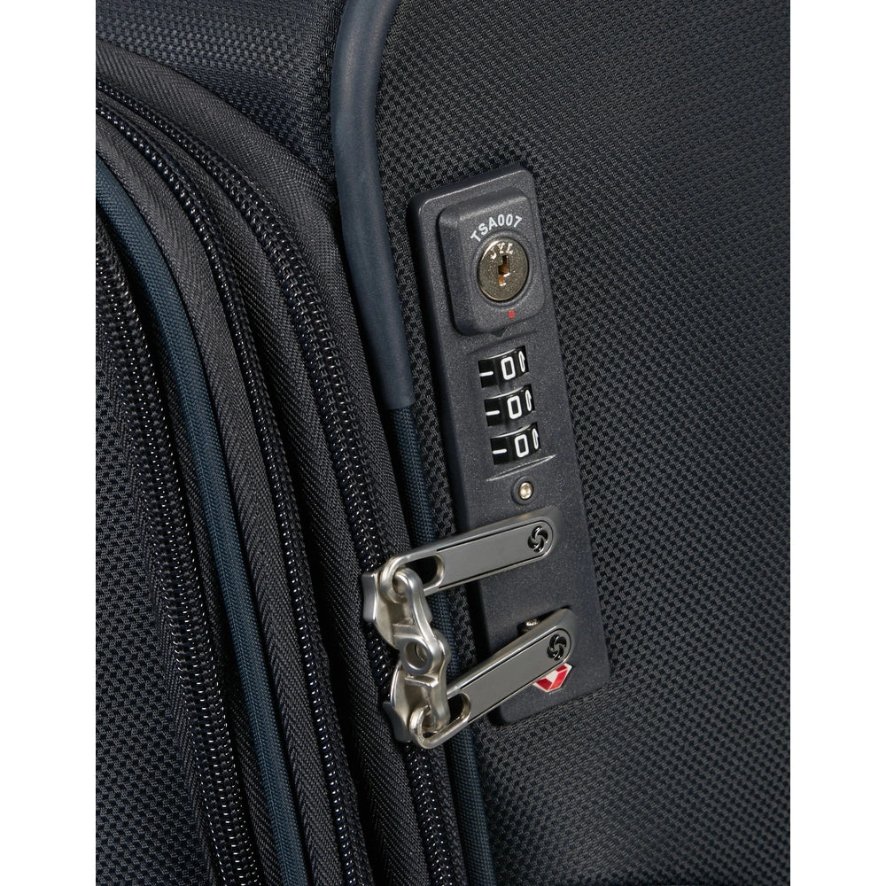 Samsonite D'Lite Spinner Trolley Luggage Bag In Midnight Blue