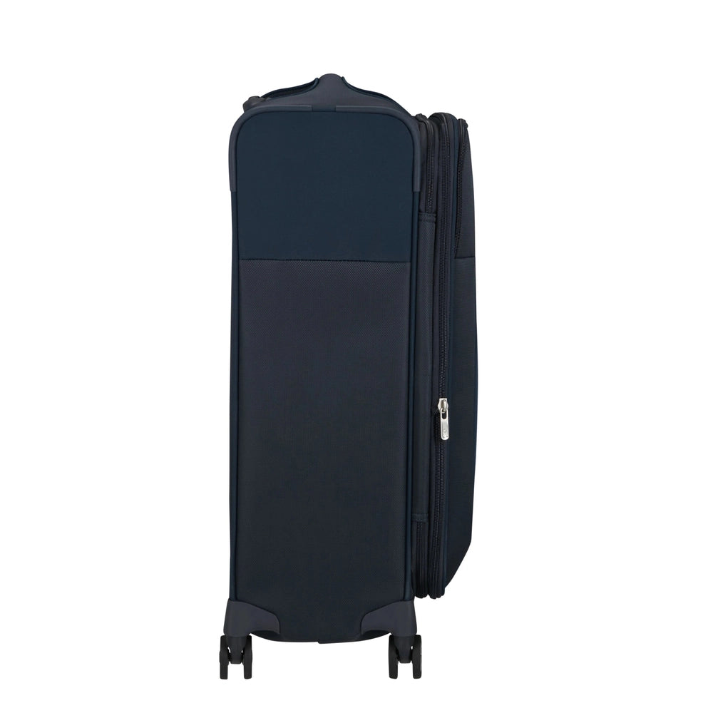 Samsonite D'Lite Spinner Trolley Luggage Bag In Midnight Blue