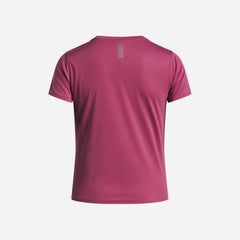 Under Armour Womens Launch Shortsleeve T-Shirts In Pink