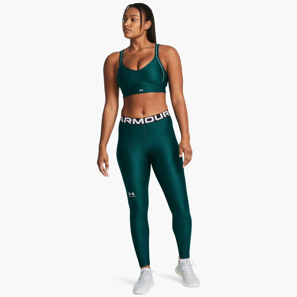 Under Armour Womens Heat Gear Authentics Legging In Green
