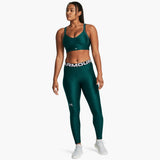 Under Armour Womens Heat Gear Authentics Legging In Green