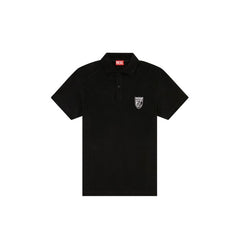 Diesel A150240Hpaj -M-T-Rejust-Tox Polo Shirt Black