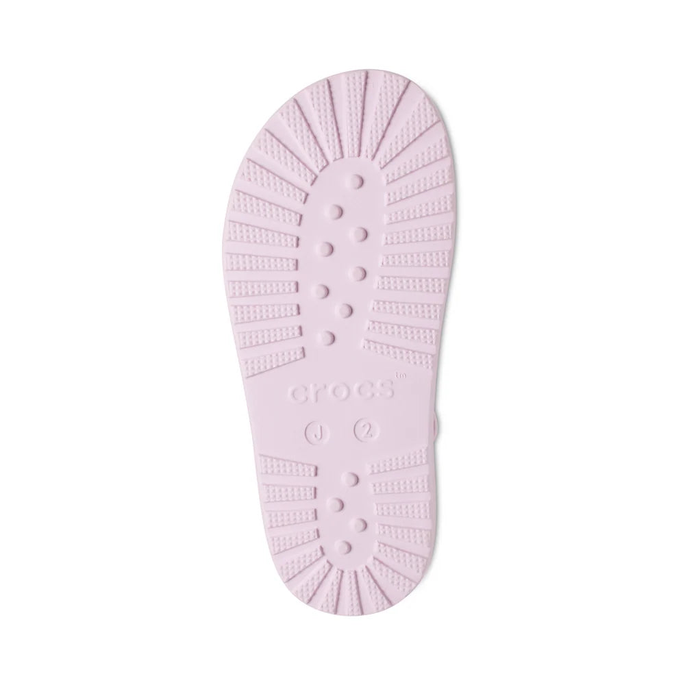 Crocs Girls Classic Fisherman Clog Sandals In Light Pink