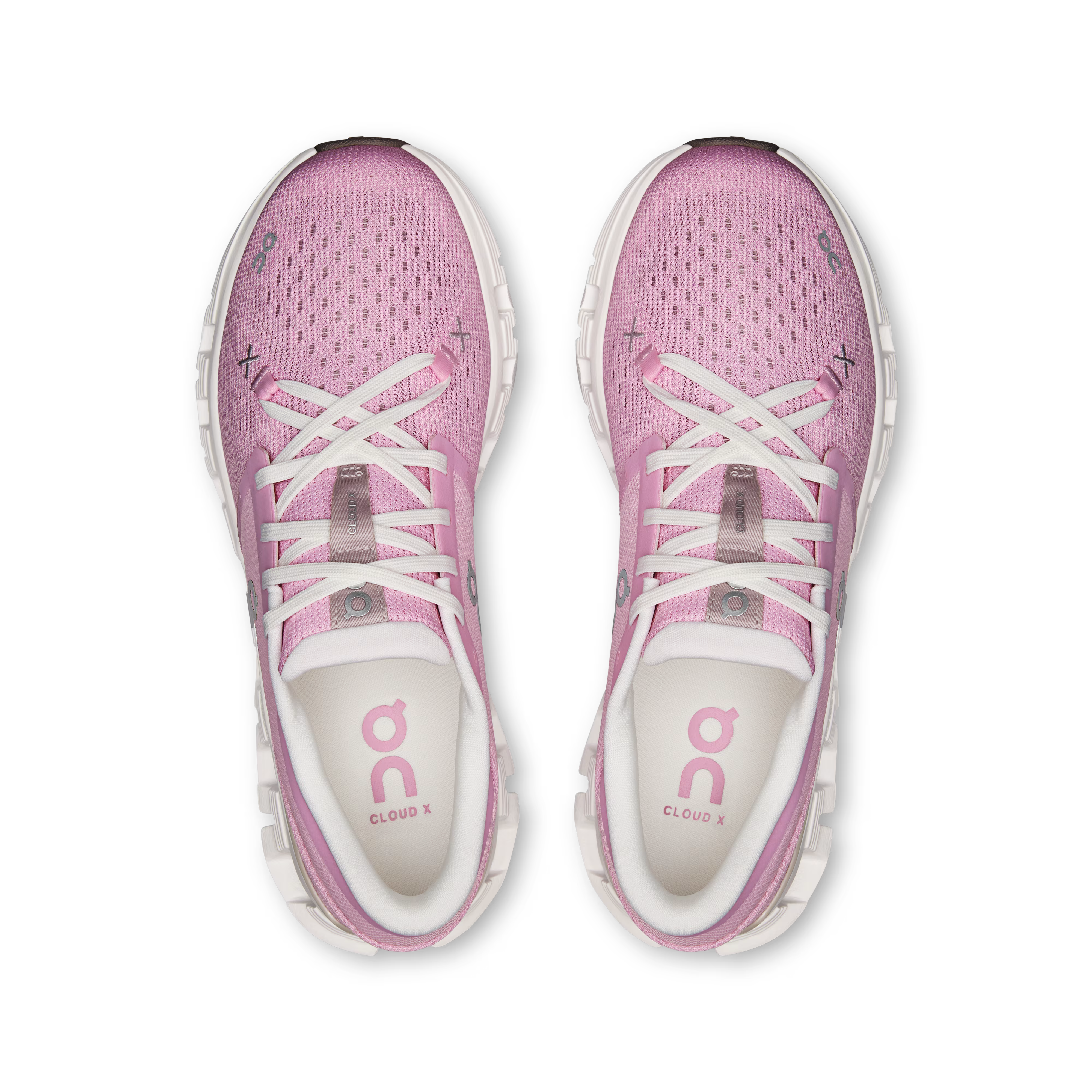 On Cloud Womens Cloud X 4.0 Shoes Pink
