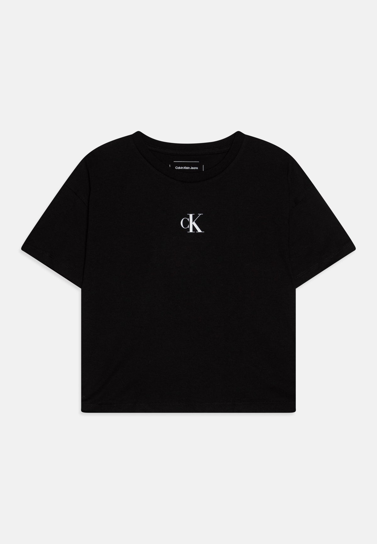 Calvin Klein Unisex Logo Boxy T-Shirt In Black