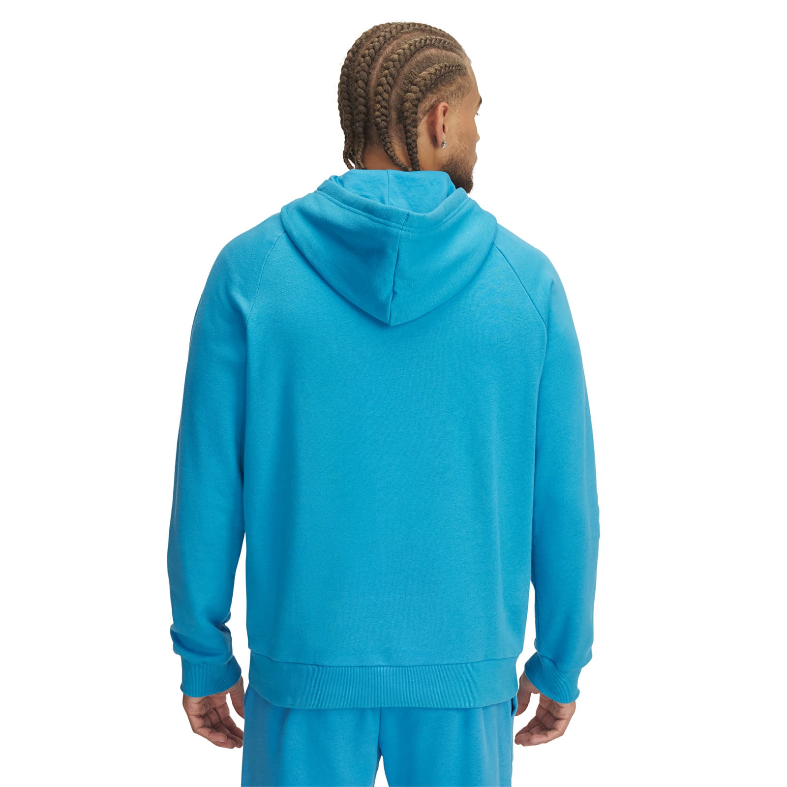 Under Armour Mens Rival Fleece Hoodie In Turquoise