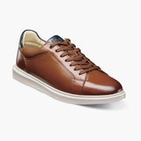 Florsheim Mens Social Lace To Toe Sneaker In Tan