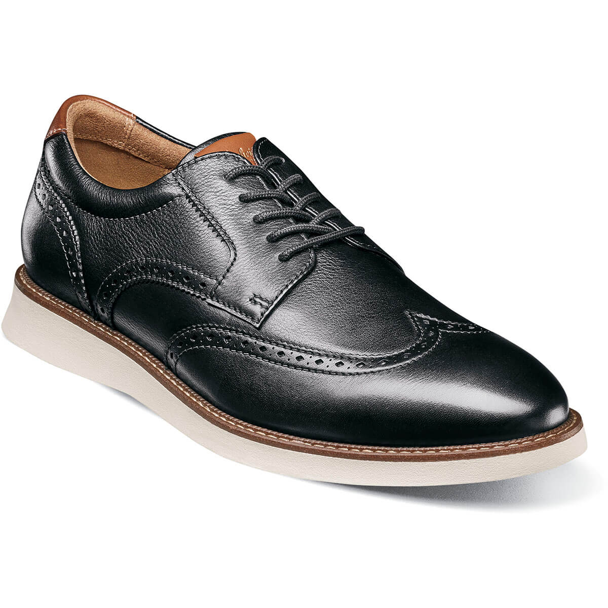 Florshiem Mens Launch Wingtip Leather Shoes