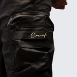 Covali Mens Cargo Shorts In Black