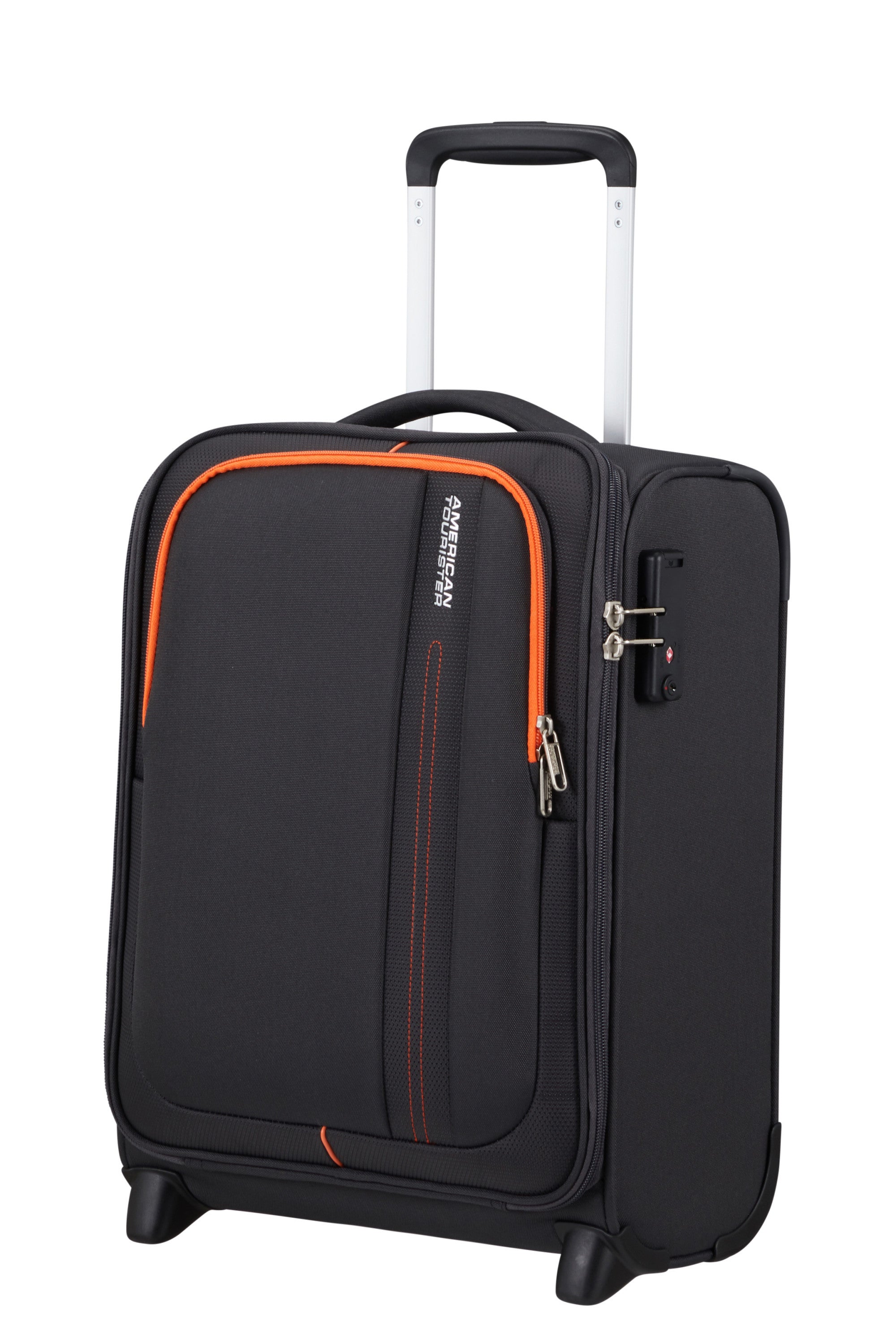 American Tourister Sea Seeker Upright Underseater Tsa In Charcoal Grey