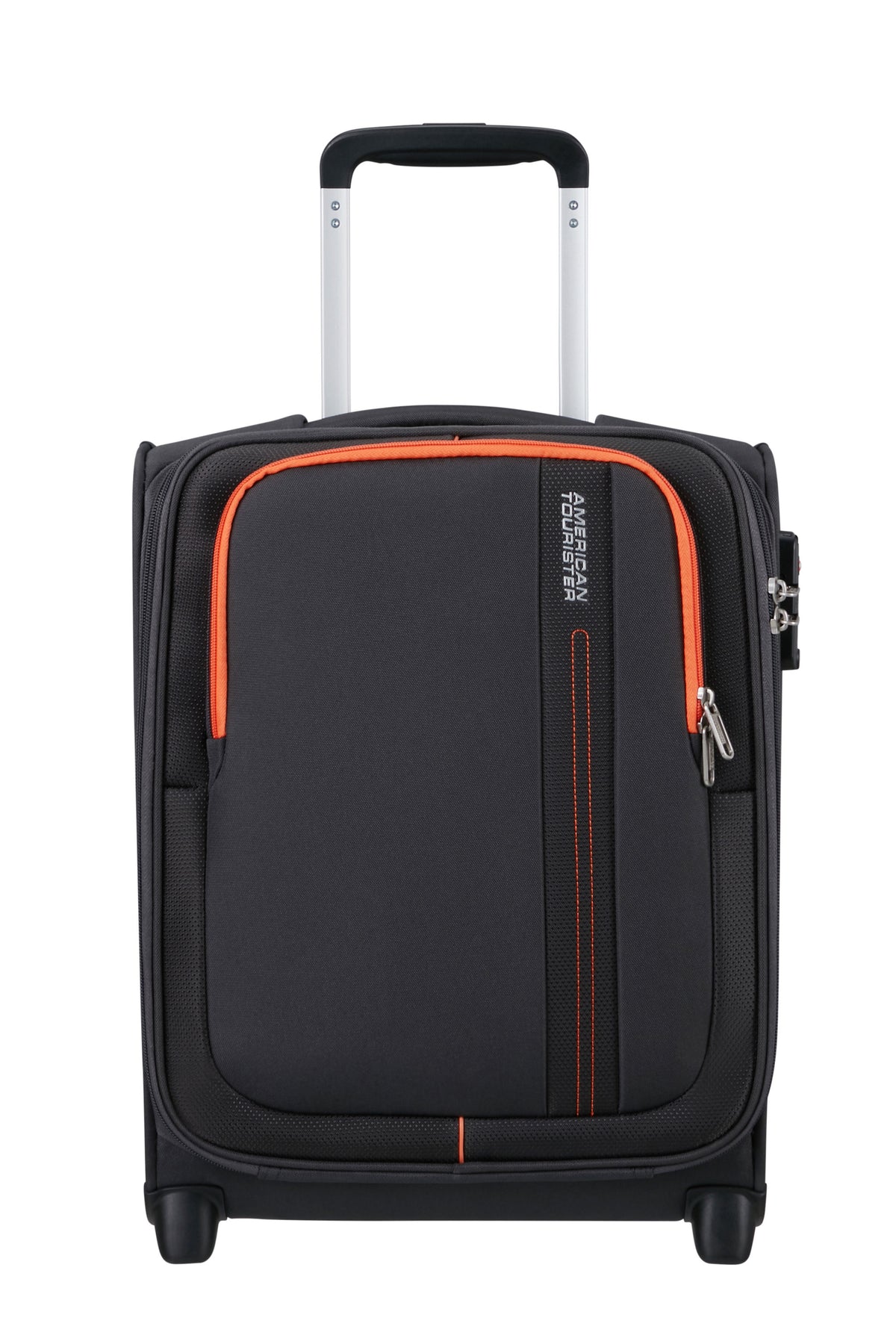 American Tourister Sea Seeker Upright Underseater Tsa In Charcoal Grey