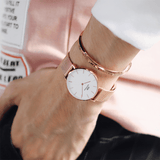 Daniel Wellington Small Classic Rose Gold  Cuff Bracelet
